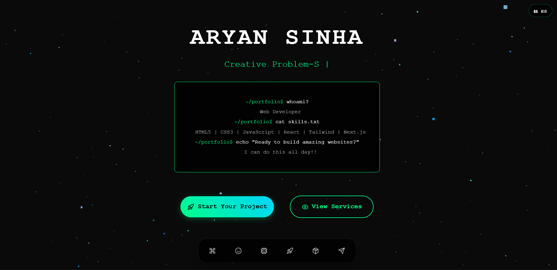 Aryan Sinha codes