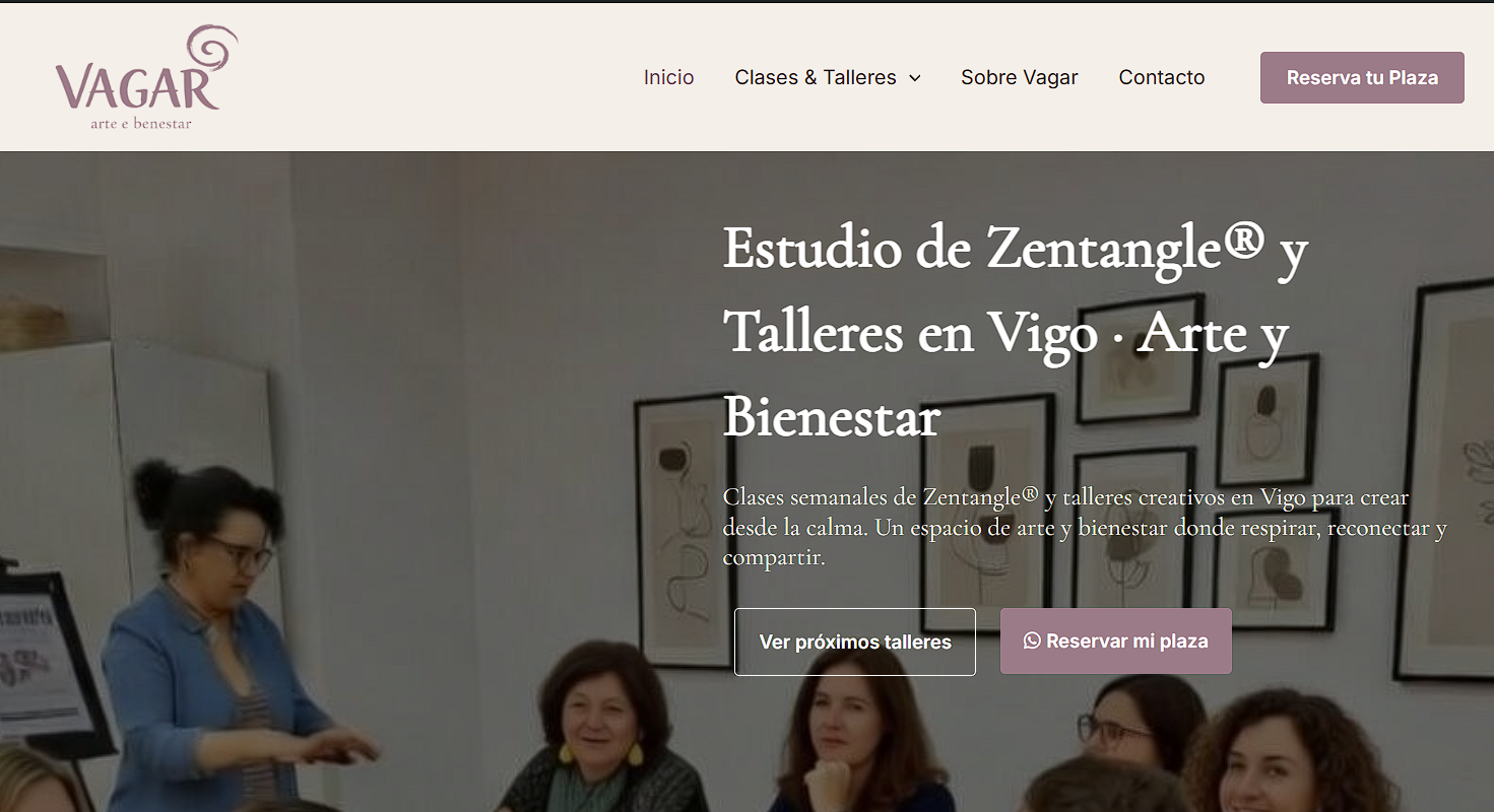 Estudio Vagar Website Screenshot